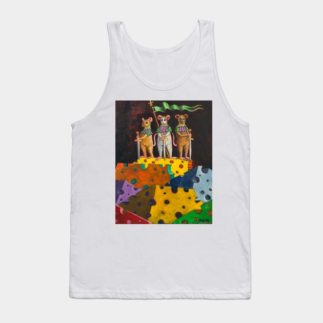 Three blind mice Tank Top by GOGARTYGALLERY